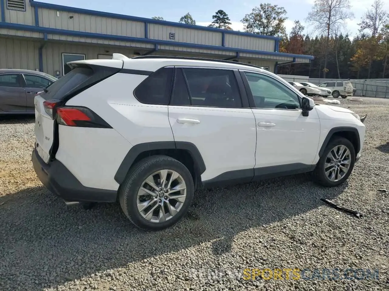 3 fotografías del automóvil dañado 2T3C1RFV7LW060004 TOYOTA RAV4 2020