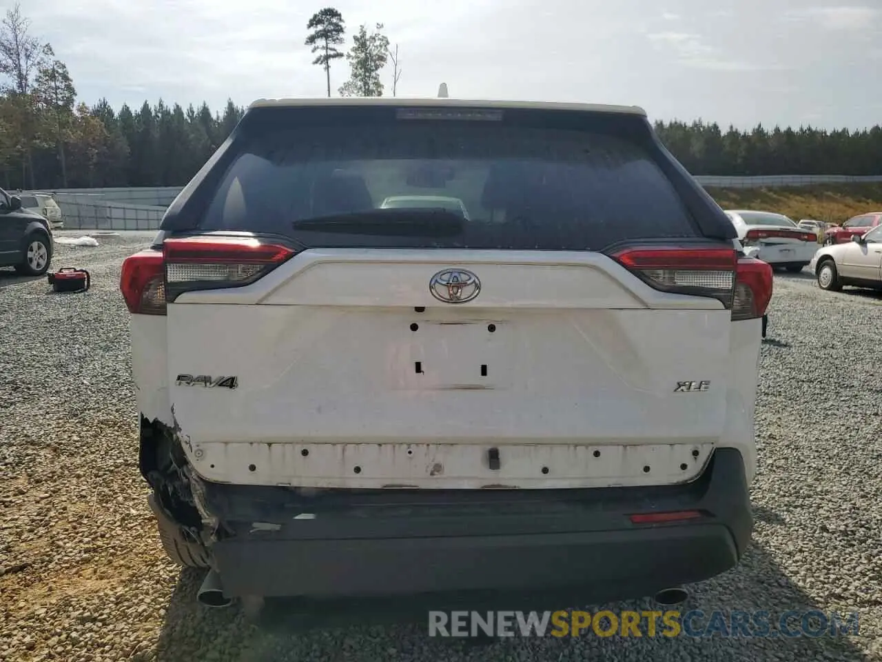 6 fotografías del automóvil dañado 2T3C1RFV7LW060004 TOYOTA RAV4 2020