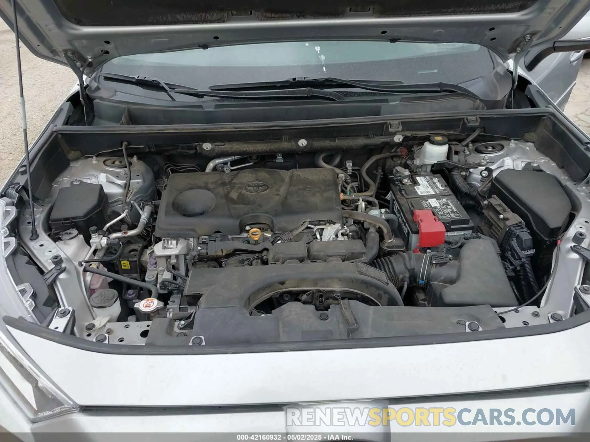 10 fotografías del automóvil dañado 2T3C1RFV7LW090037 TOYOTA RAV4 2020