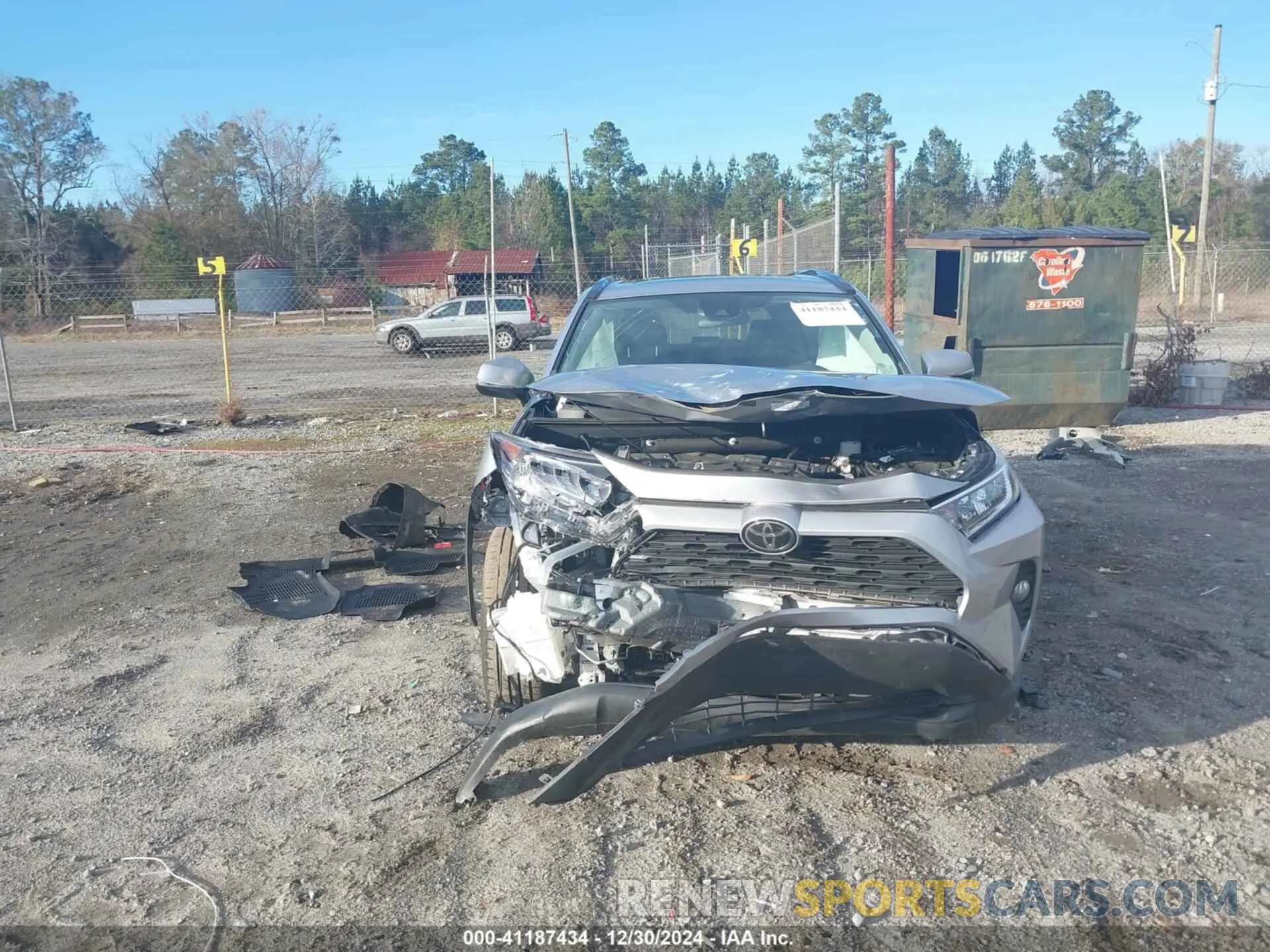 11 fotografías del automóvil dañado 2T3C1RFV8LC058246 TOYOTA RAV4 2020