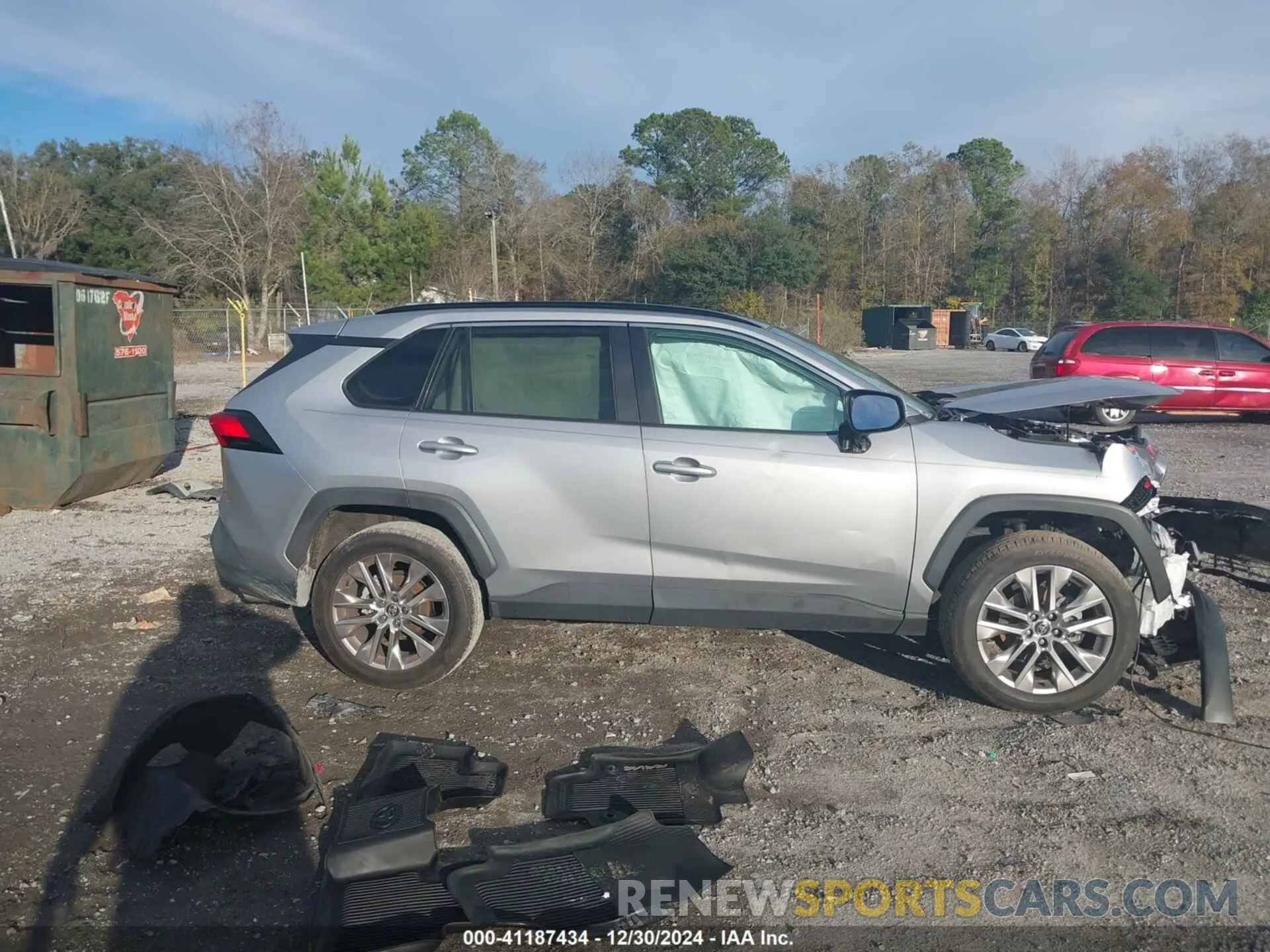 12 fotografías del automóvil dañado 2T3C1RFV8LC058246 TOYOTA RAV4 2020