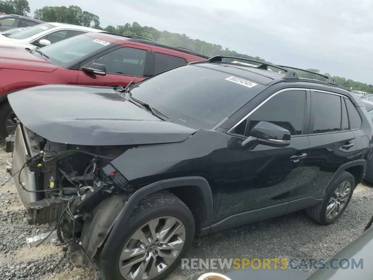 1 fotografías del automóvil dañado 2T3C1RFV8LC065620 TOYOTA RAV4 2020