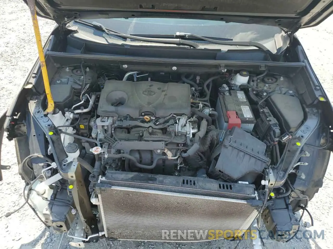 12 fotografías del automóvil dañado 2T3C1RFV8LC065620 TOYOTA RAV4 2020
