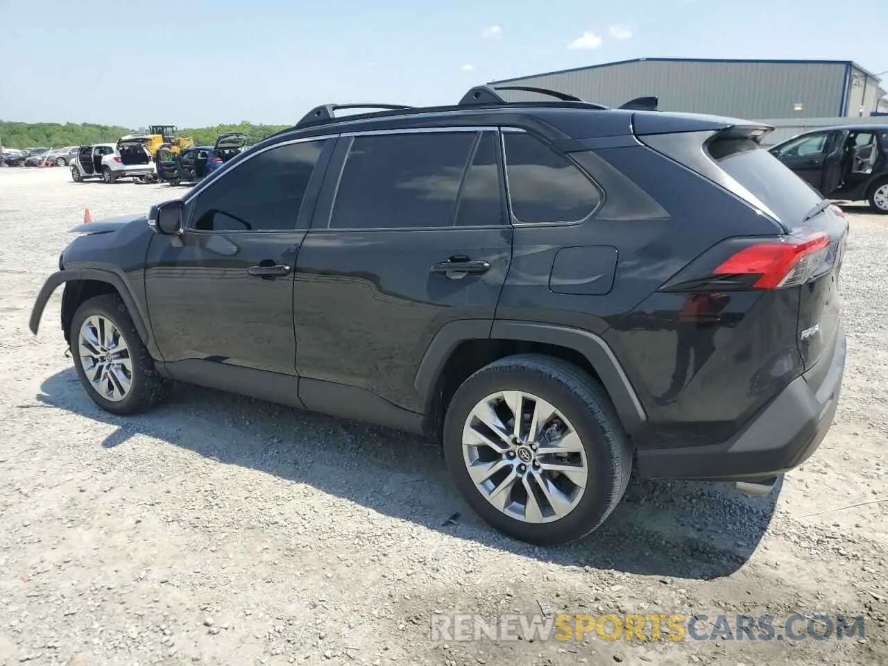 2 fotografías del automóvil dañado 2T3C1RFV8LC065620 TOYOTA RAV4 2020
