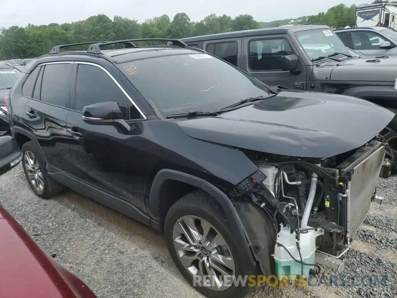 4 fotografías del automóvil dañado 2T3C1RFV8LC065620 TOYOTA RAV4 2020