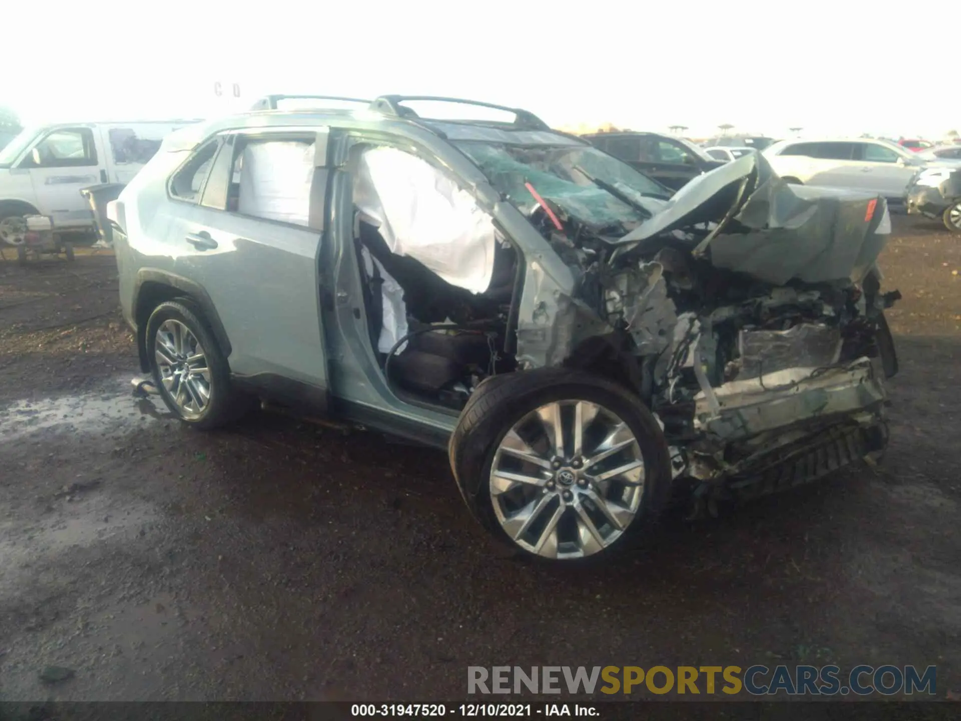 1 fotografías del automóvil dañado 2T3C1RFV8LW072923 TOYOTA RAV4 2020