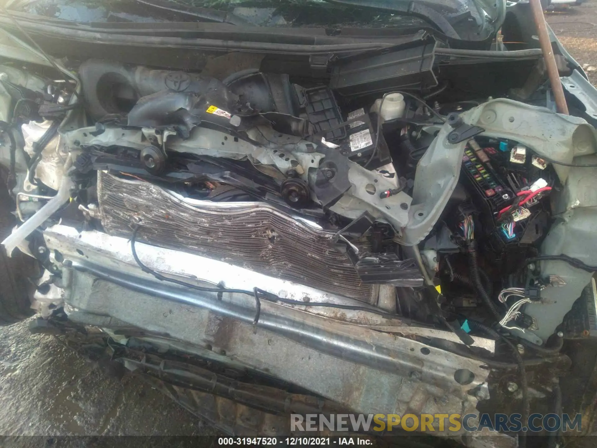 10 fotografías del automóvil dañado 2T3C1RFV8LW072923 TOYOTA RAV4 2020