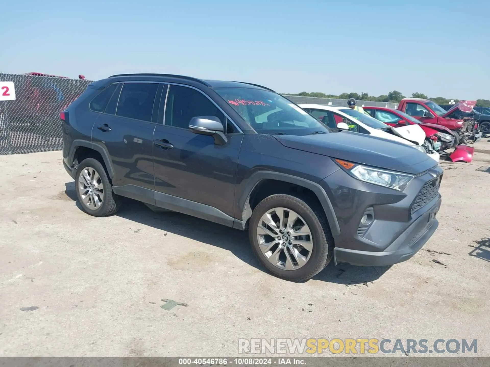 1 fotografías del automóvil dañado 2T3C1RFV8LW080777 TOYOTA RAV4 2020