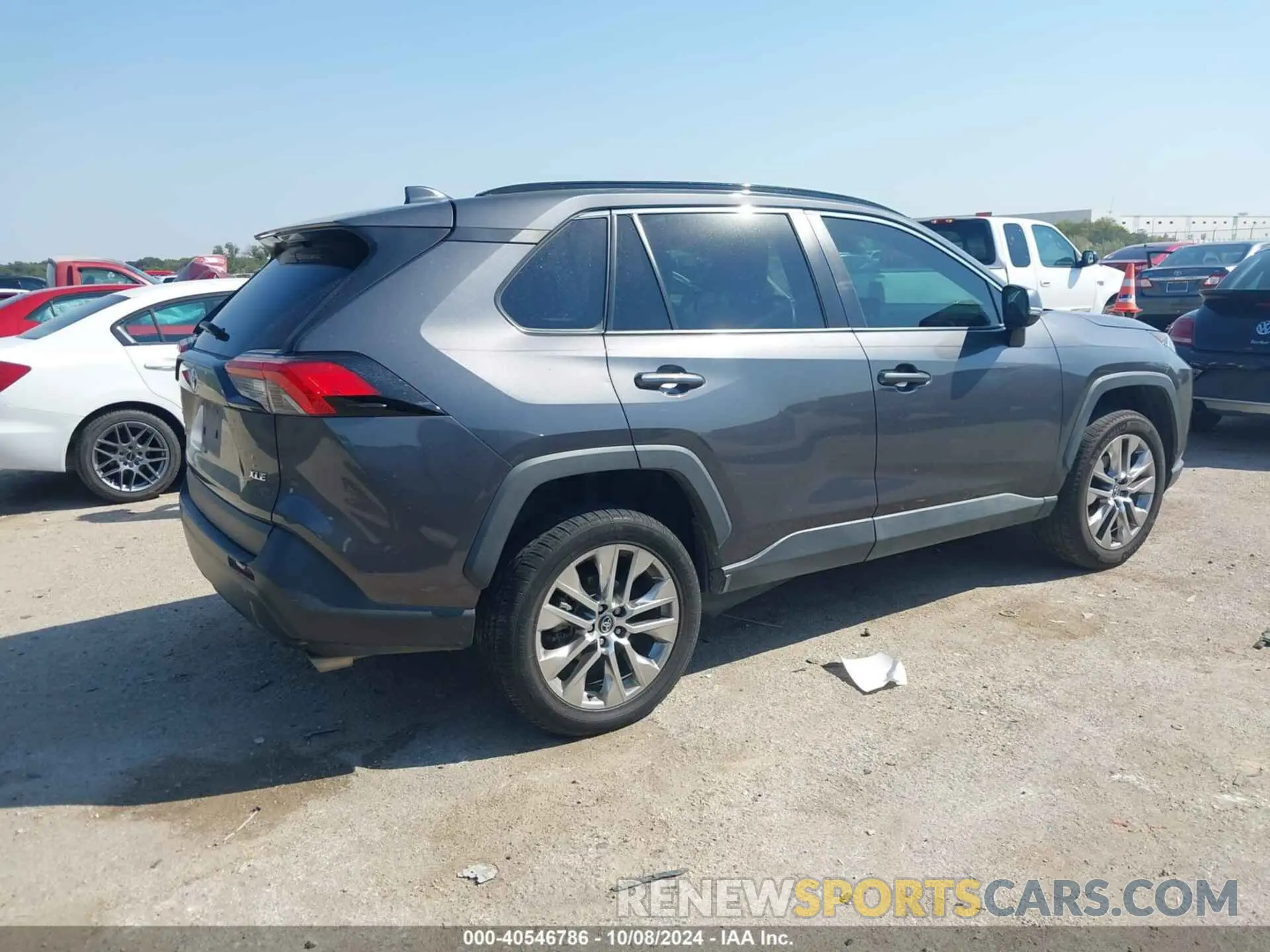 4 fotografías del automóvil dañado 2T3C1RFV8LW080777 TOYOTA RAV4 2020