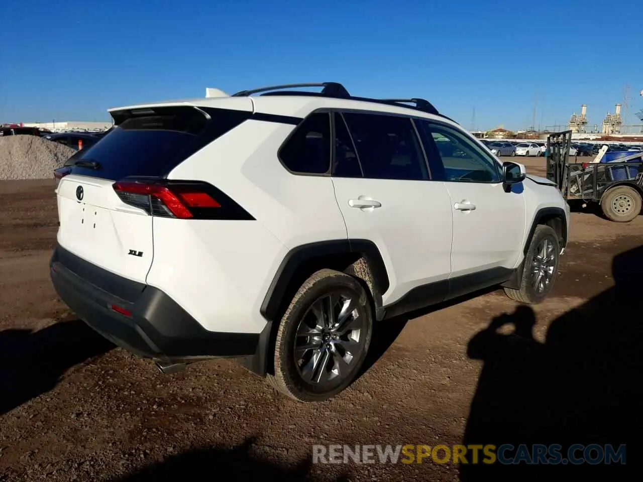 4 fotografías del automóvil dañado 2T3C1RFV9LC085424 TOYOTA RAV4 2020