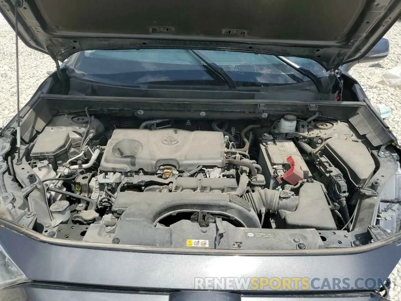 12 fotografías del automóvil dañado 2T3C1RFV9LW086698 TOYOTA RAV4 2020