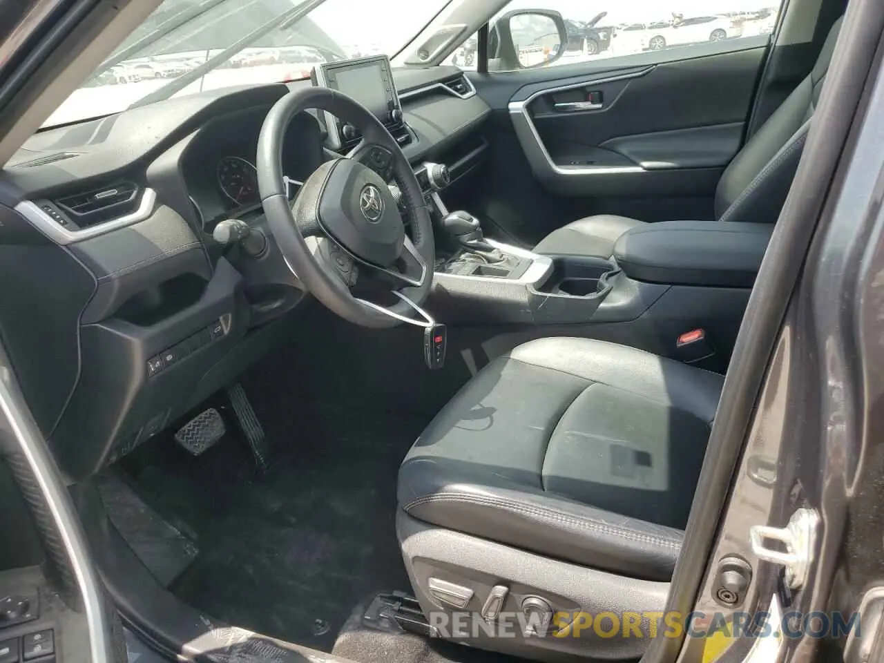 7 fotografías del automóvil dañado 2T3C1RFV9LW086698 TOYOTA RAV4 2020