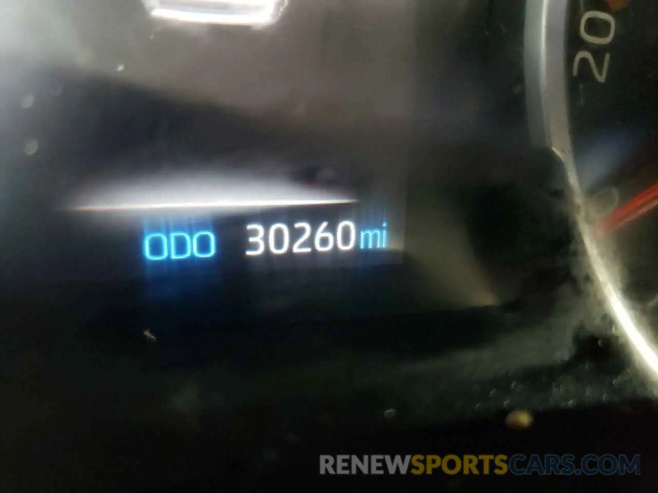 8 fotografías del automóvil dañado 2T3C1RFVXLC077932 TOYOTA RAV4 2020