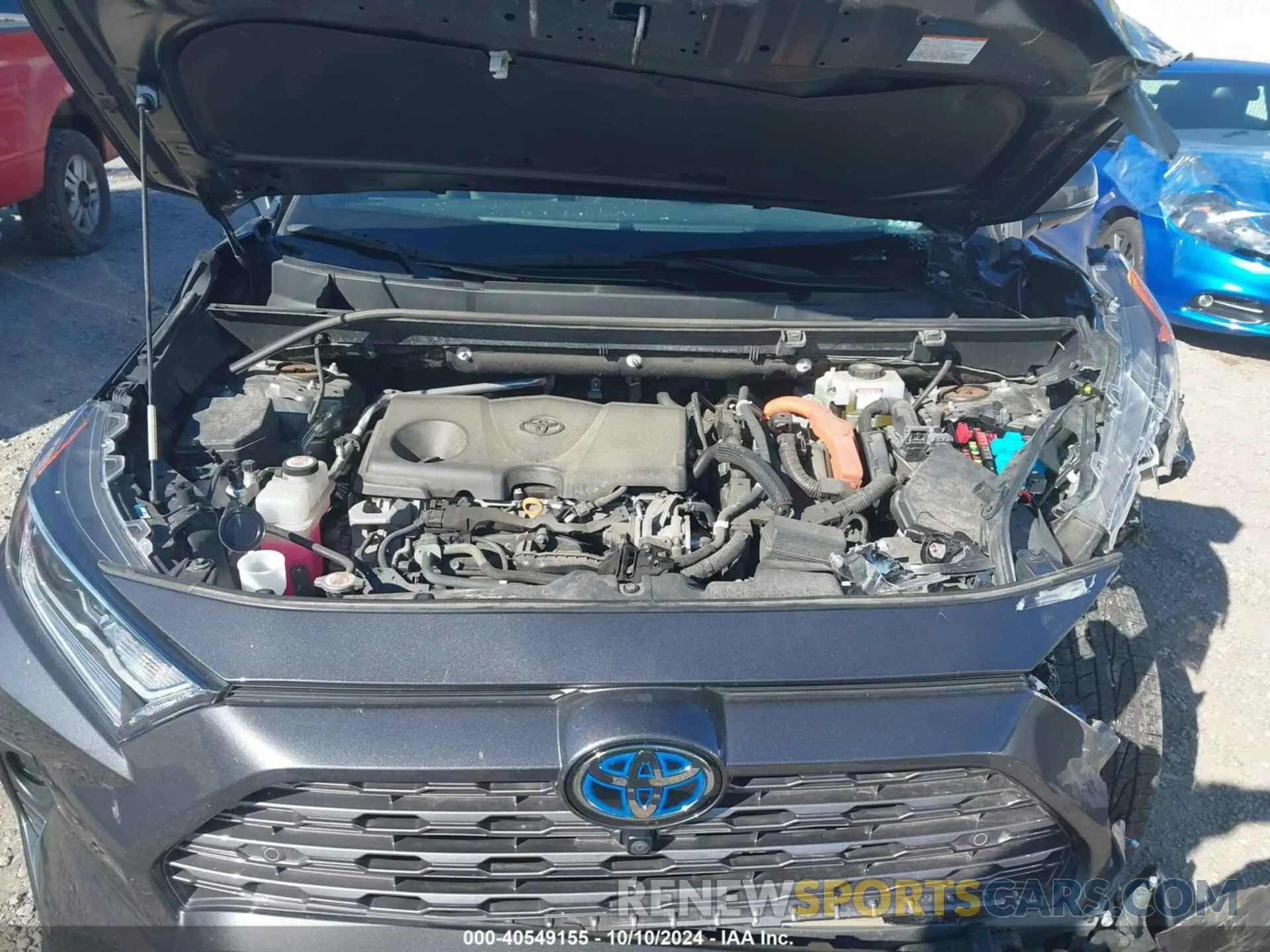 10 fotografías del automóvil dañado 2T3DWRFV0LW074946 TOYOTA RAV4 2020