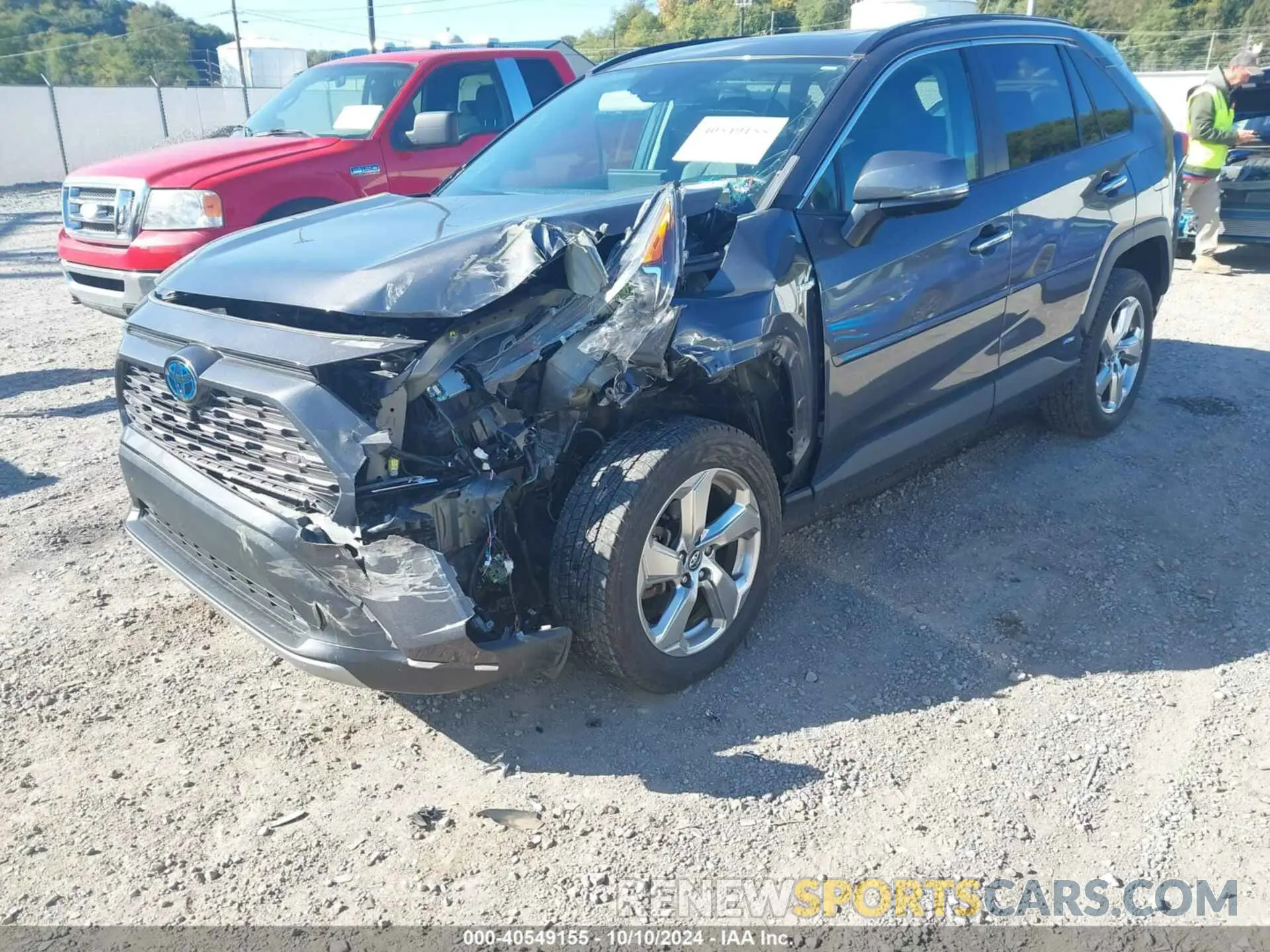 6 fotografías del automóvil dañado 2T3DWRFV0LW074946 TOYOTA RAV4 2020