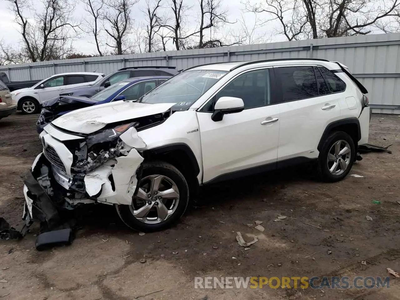 1 fotografías del automóvil dañado 2T3DWRFV2LW057260 TOYOTA RAV4 2020