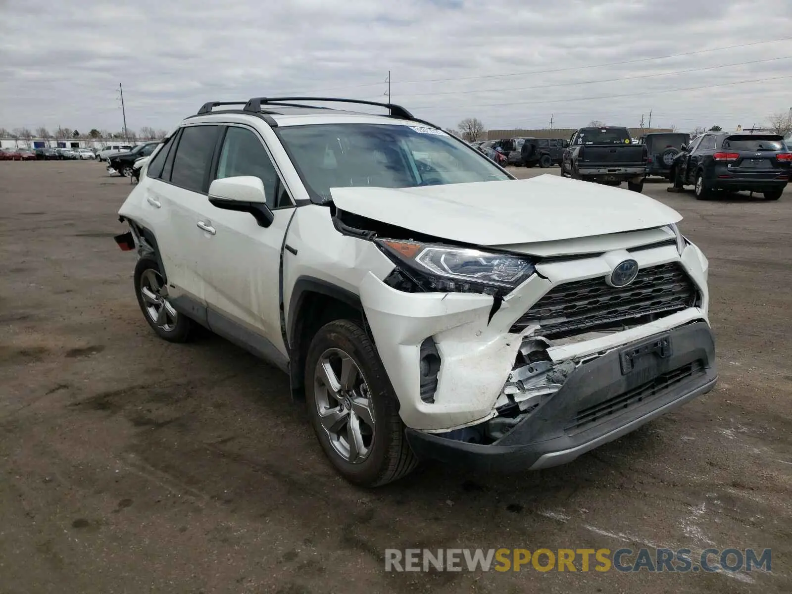 1 fotografías del automóvil dañado 2T3DWRFV2LW059980 TOYOTA RAV4 2020