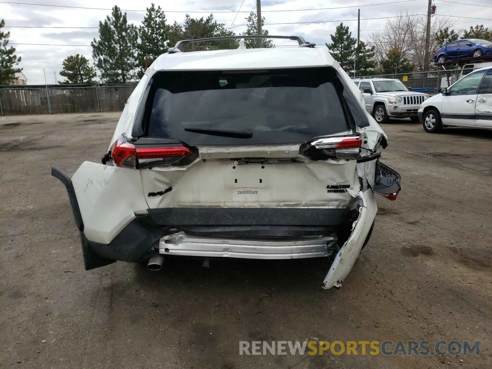 9 fotografías del automóvil dañado 2T3DWRFV2LW059980 TOYOTA RAV4 2020