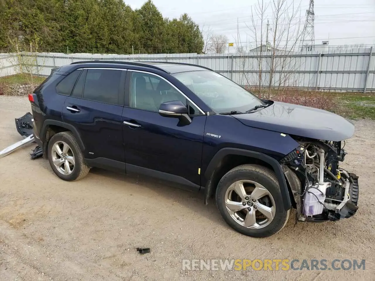 4 fotografías del automóvil dañado 2T3DWRFV2LW099962 TOYOTA RAV4 2020