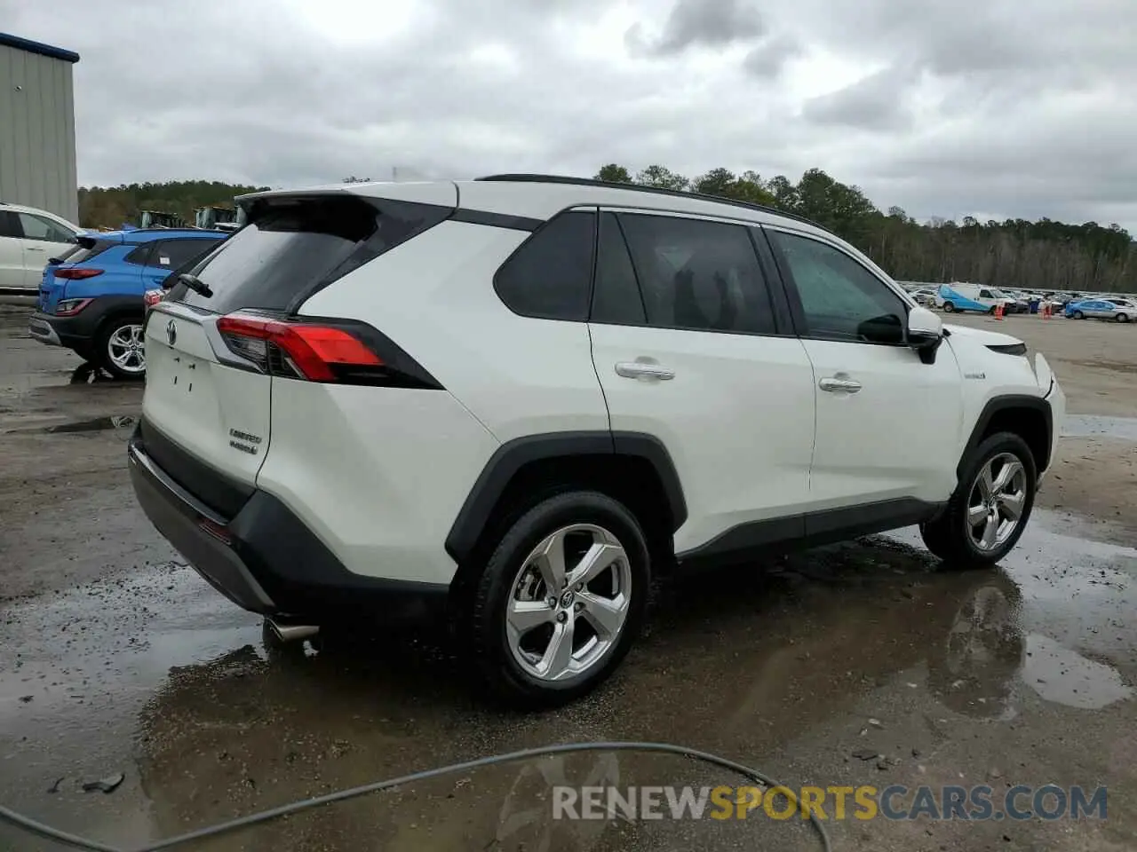 3 fotografías del automóvil dañado 2T3DWRFV5LW061691 TOYOTA RAV4 2020