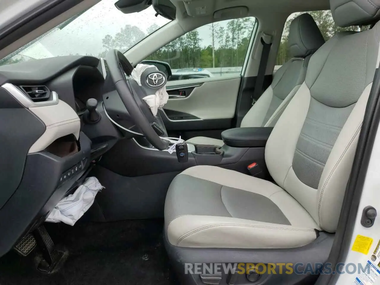 7 fotografías del automóvil dañado 2T3DWRFV5LW061691 TOYOTA RAV4 2020