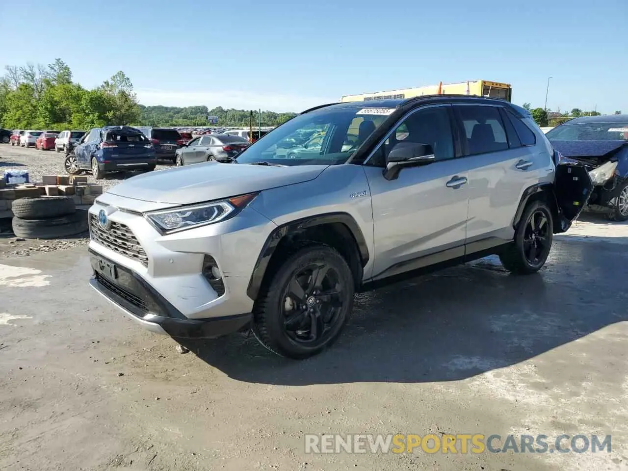 1 fotografías del automóvil dañado 2T3EWRFV1LW081926 TOYOTA RAV4 2020