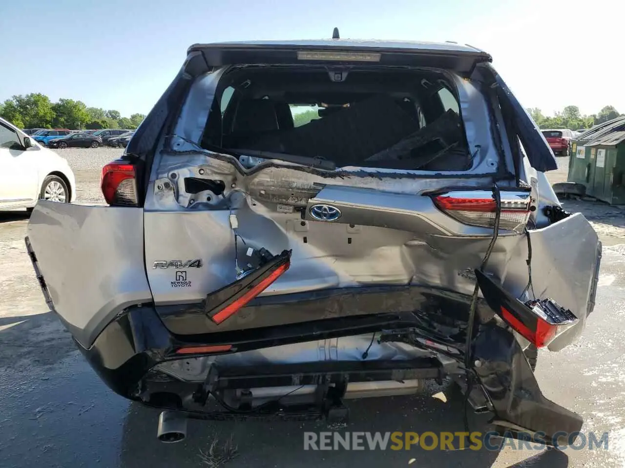 6 fotografías del automóvil dañado 2T3EWRFV1LW081926 TOYOTA RAV4 2020