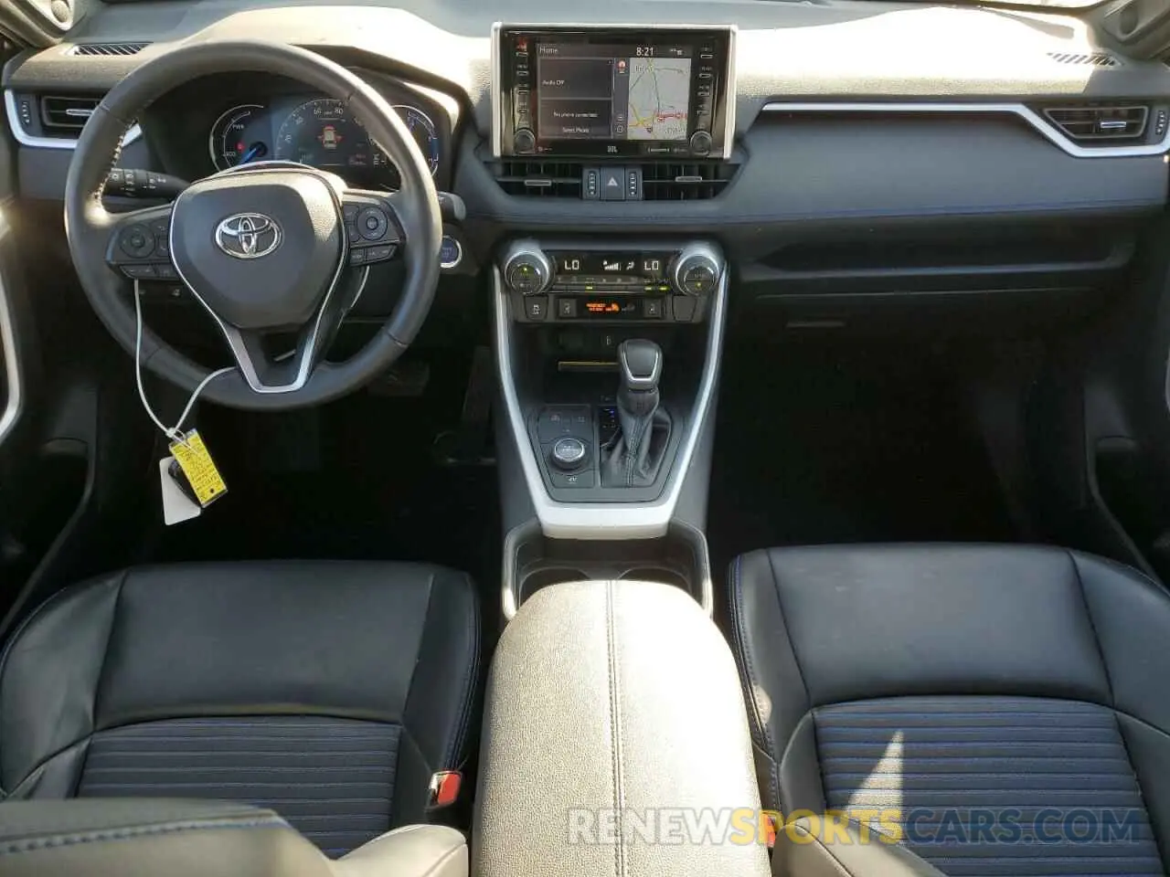 8 fotografías del automóvil dañado 2T3EWRFV1LW081926 TOYOTA RAV4 2020