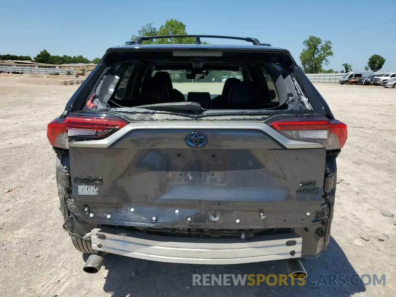 6 fotografías del automóvil dañado 2T3EWRFV2LW057053 TOYOTA RAV4 2020