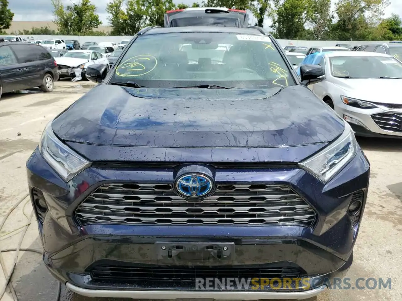 5 fotografías del automóvil dañado 2T3EWRFV5LW091939 TOYOTA RAV4 2020
