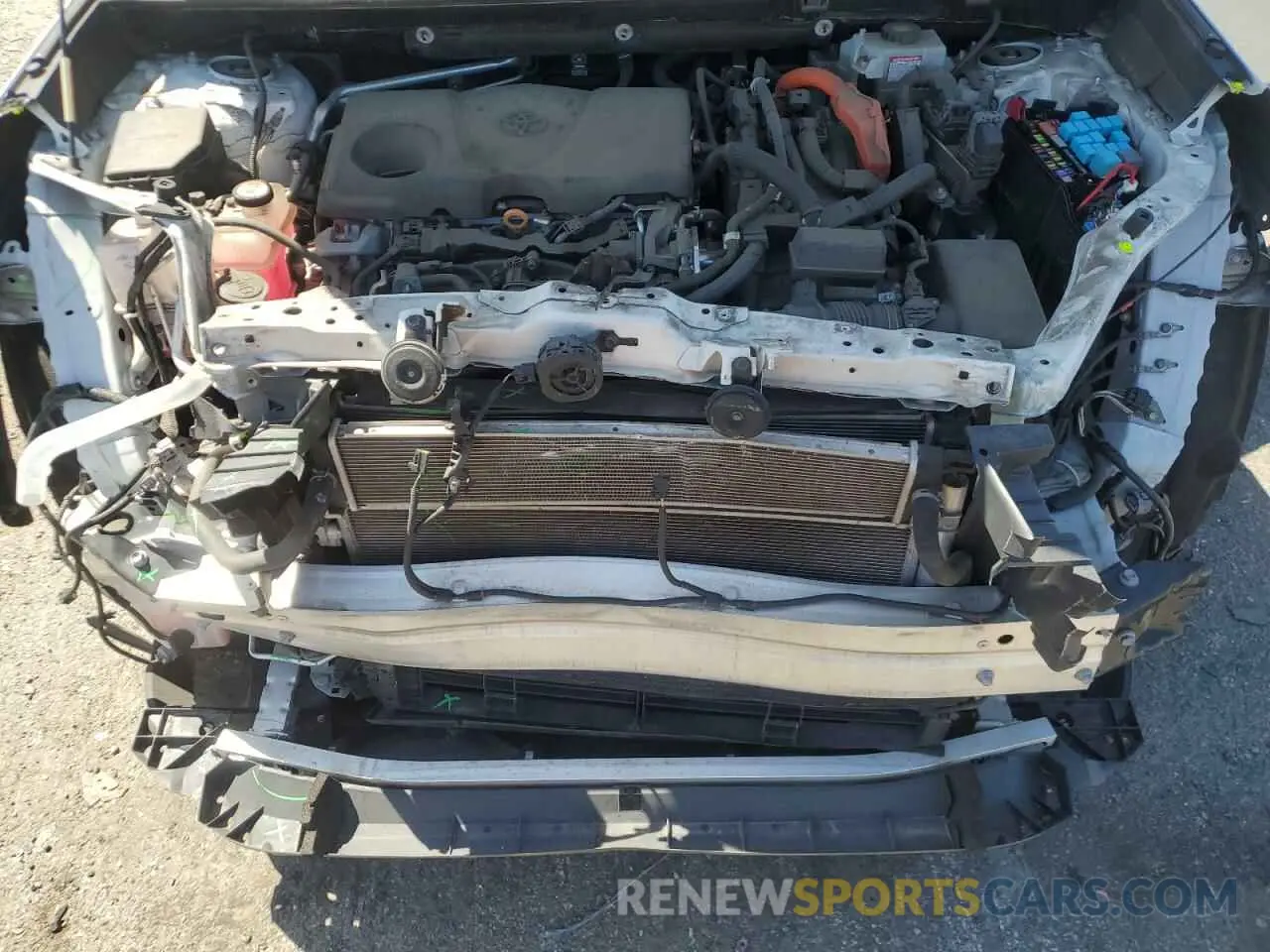 12 fotografías del automóvil dañado 2T3EWRFV8LW080059 TOYOTA RAV4 2020