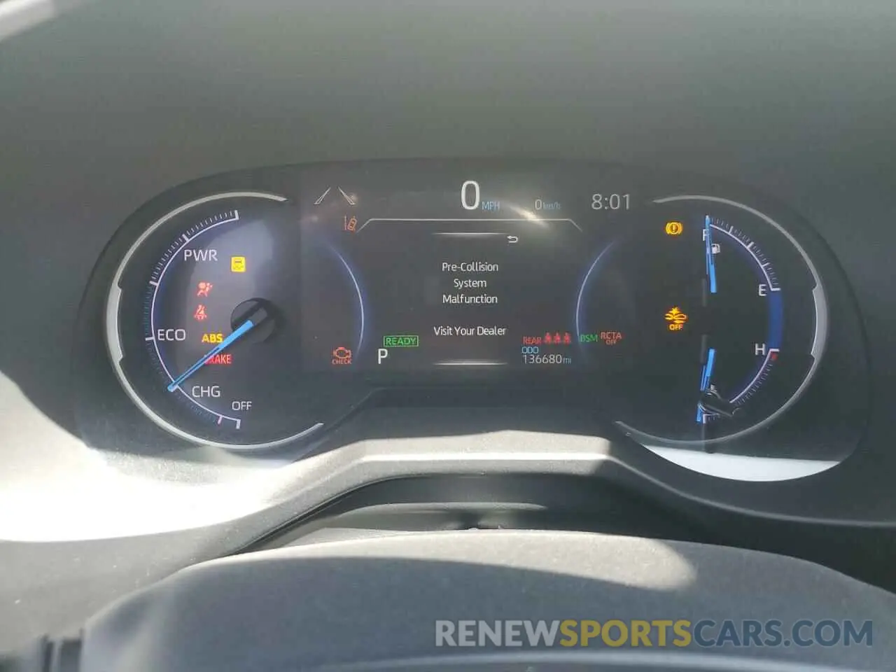 9 fotografías del automóvil dañado 2T3EWRFV8LW080059 TOYOTA RAV4 2020