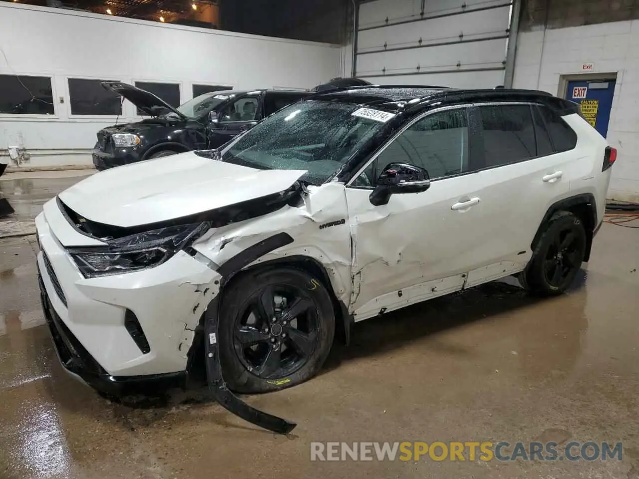 1 fotografías del automóvil dañado 2T3EWRFV8LW084936 TOYOTA RAV4 2020