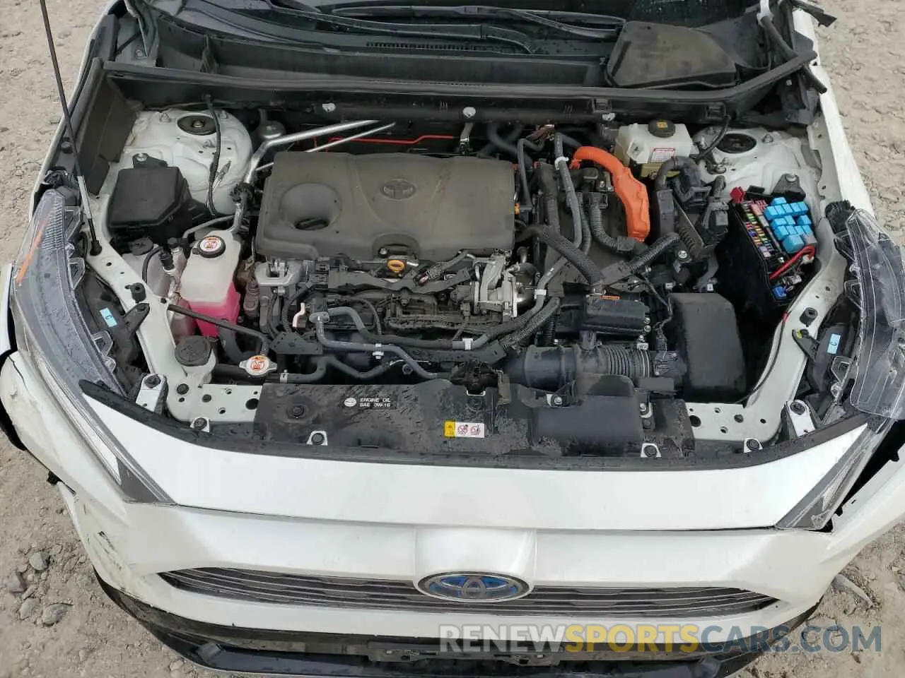 12 fotografías del automóvil dañado 2T3EWRFV8LW084936 TOYOTA RAV4 2020