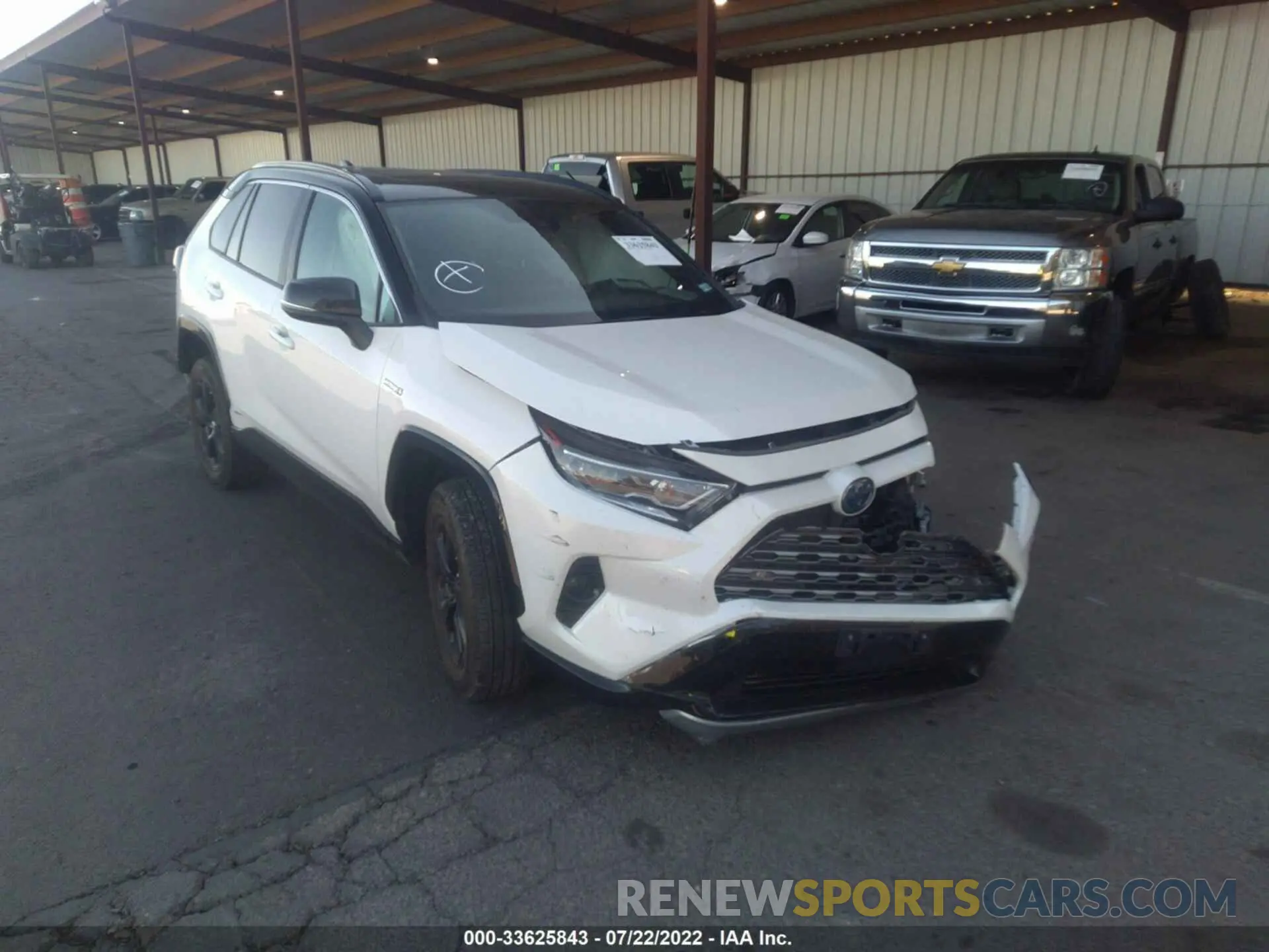 1 fotografías del automóvil dañado 2T3EWRFV8LW090025 TOYOTA RAV4 2020