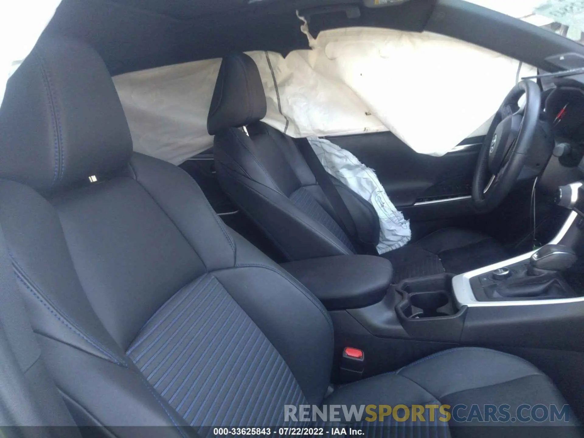 5 fotografías del automóvil dañado 2T3EWRFV8LW090025 TOYOTA RAV4 2020