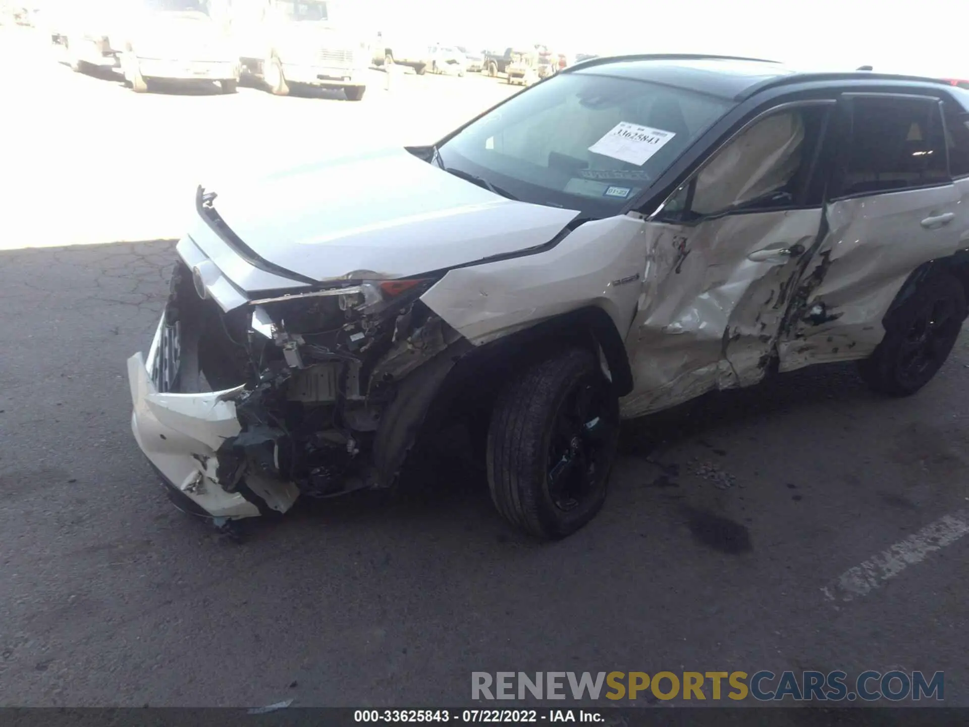 6 fotografías del automóvil dañado 2T3EWRFV8LW090025 TOYOTA RAV4 2020