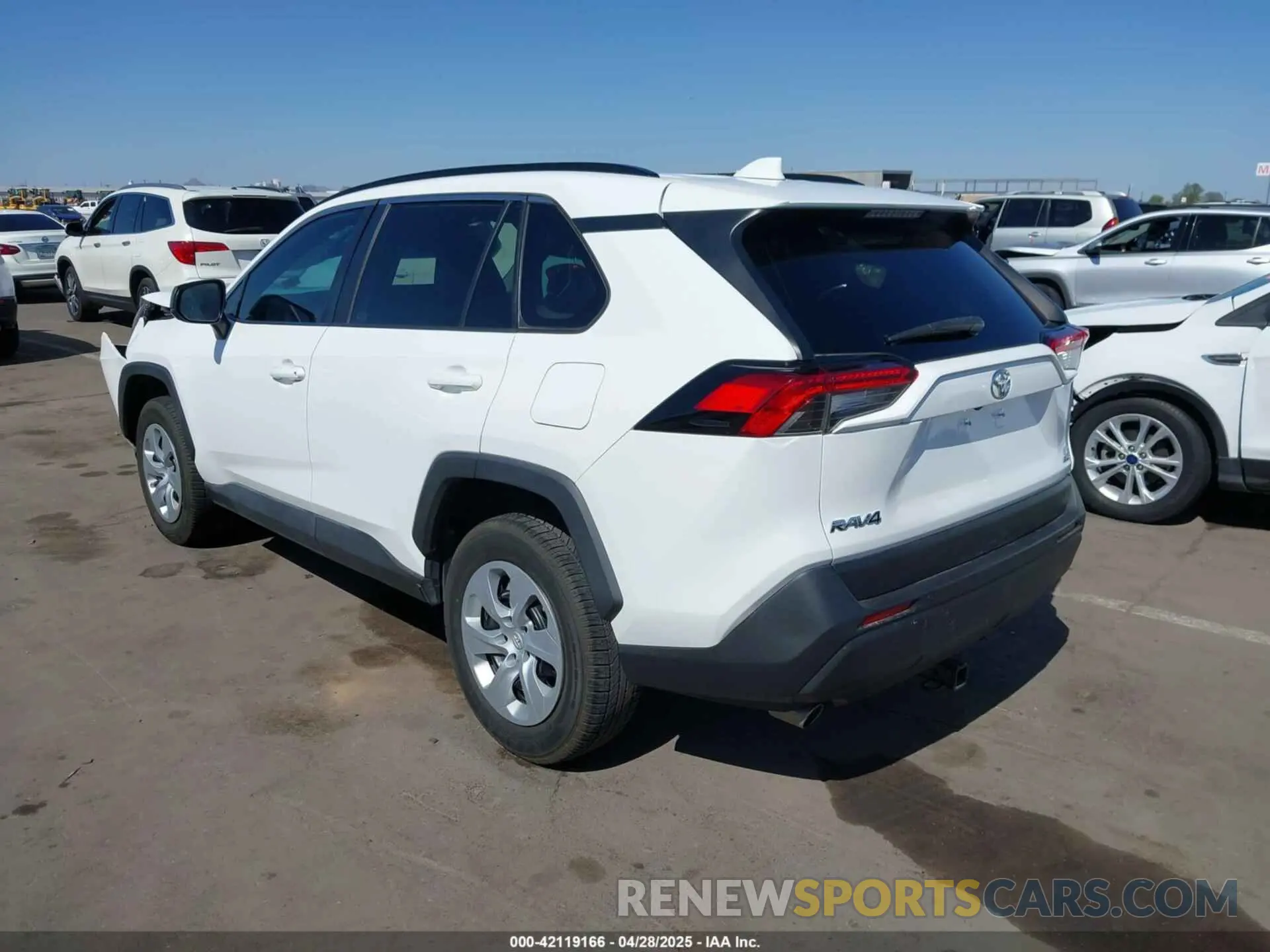3 fotografías del automóvil dañado 2T3F1RFV0LC090346 TOYOTA RAV4 2020