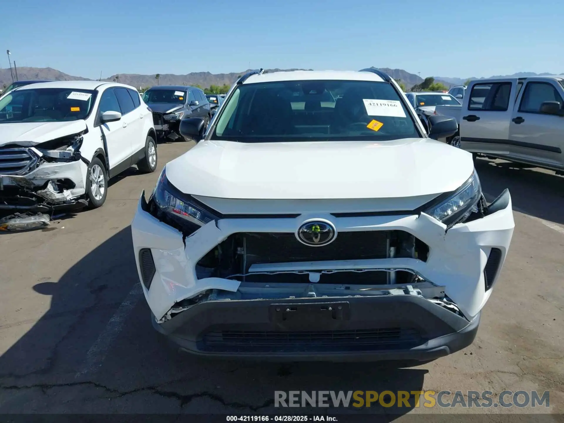 6 fotografías del automóvil dañado 2T3F1RFV0LC090346 TOYOTA RAV4 2020