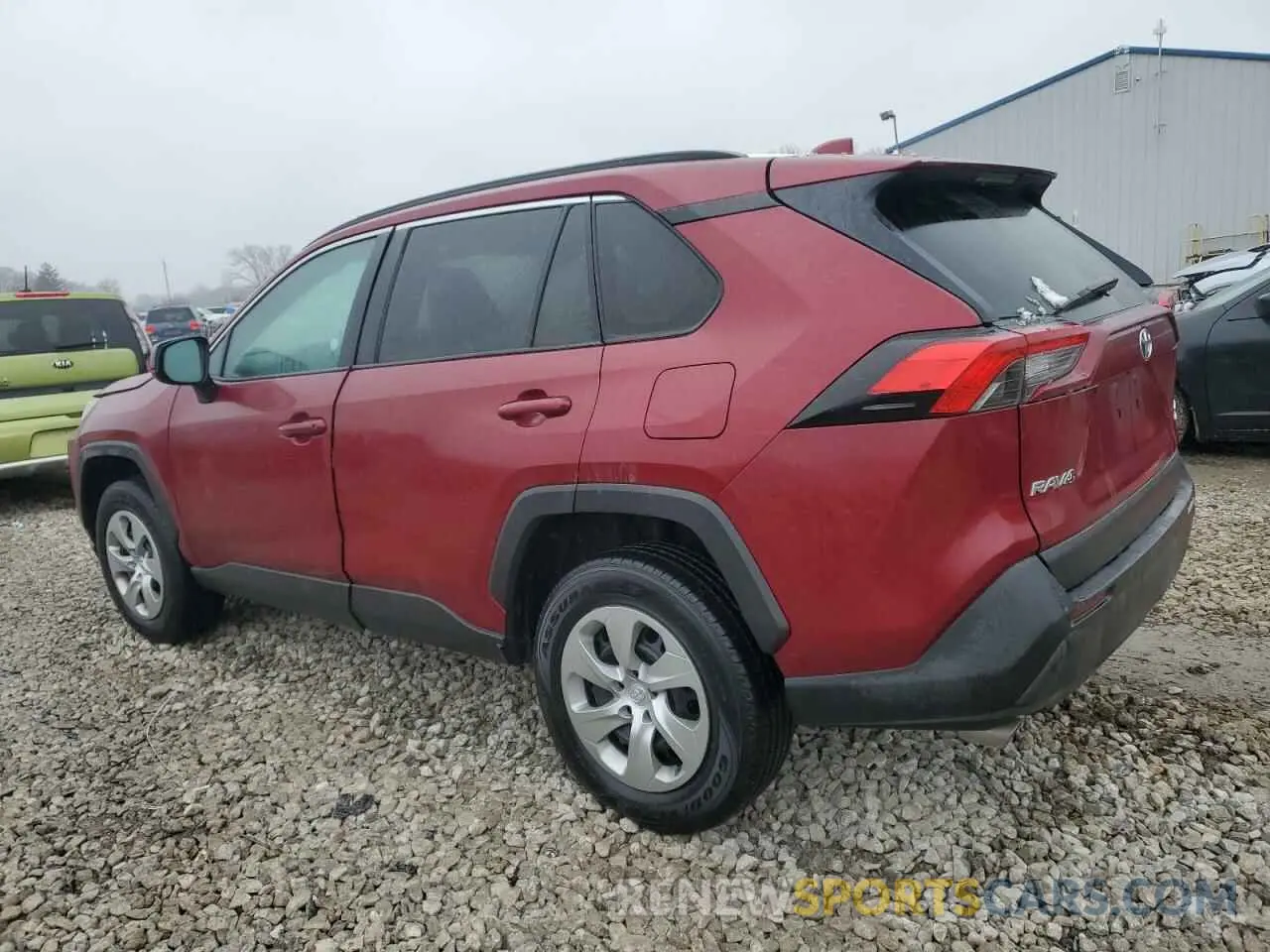 2 fotografías del automóvil dañado 2T3F1RFV0LC097524 TOYOTA RAV4 2020