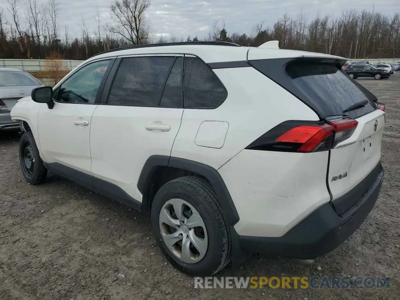 2 fotografías del automóvil dañado 2T3F1RFV1LC077606 TOYOTA RAV4 2020