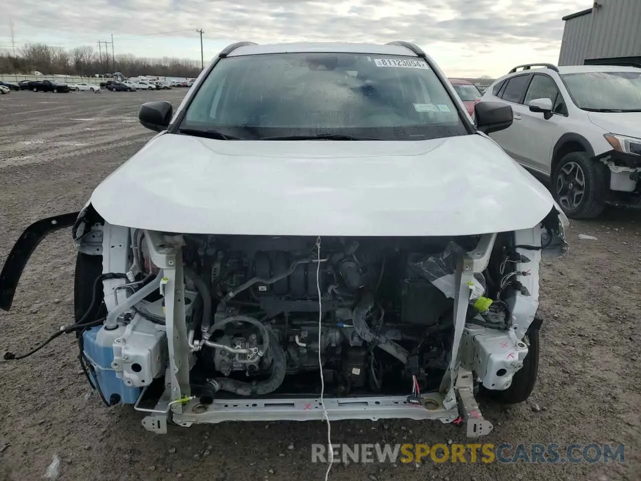 5 fotografías del automóvil dañado 2T3F1RFV1LC077606 TOYOTA RAV4 2020