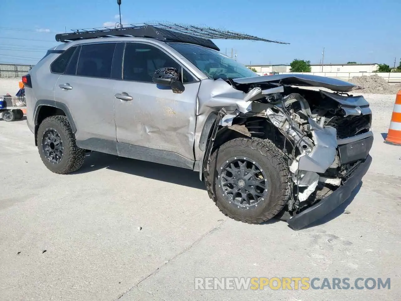 4 fotografías del automóvil dañado 2T3F1RFV1LC095491 TOYOTA RAV4 2020