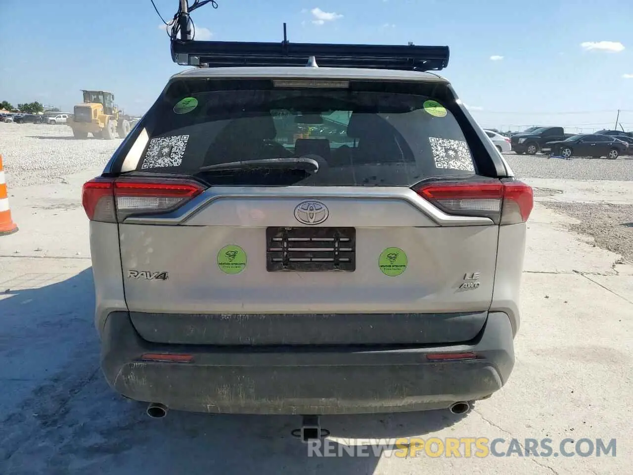 6 fotografías del automóvil dañado 2T3F1RFV1LC095491 TOYOTA RAV4 2020