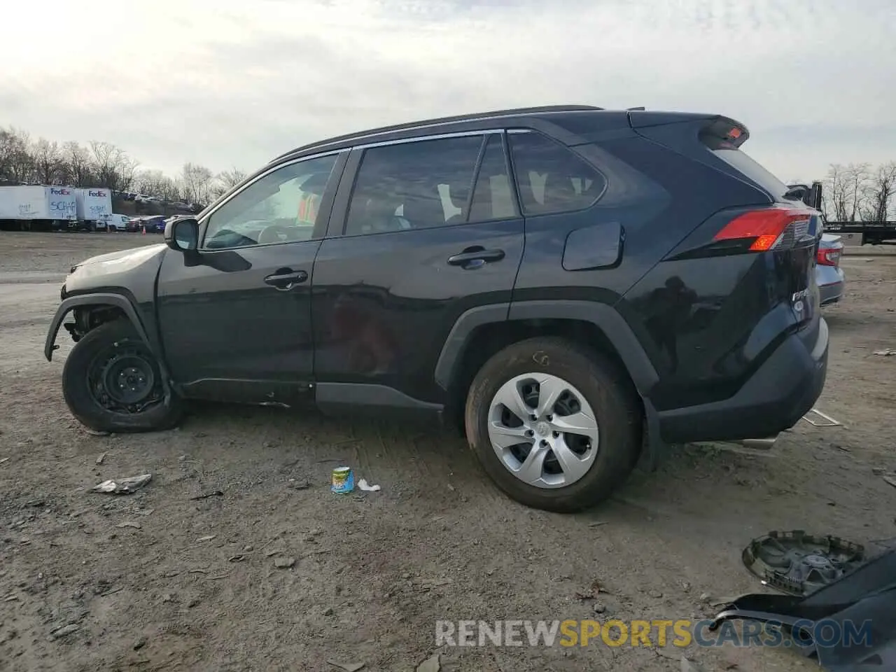 2 fotografías del automóvil dañado 2T3F1RFV1LC131812 TOYOTA RAV4 2020