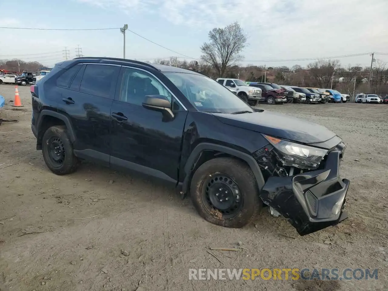 4 fotografías del automóvil dañado 2T3F1RFV1LC131812 TOYOTA RAV4 2020
