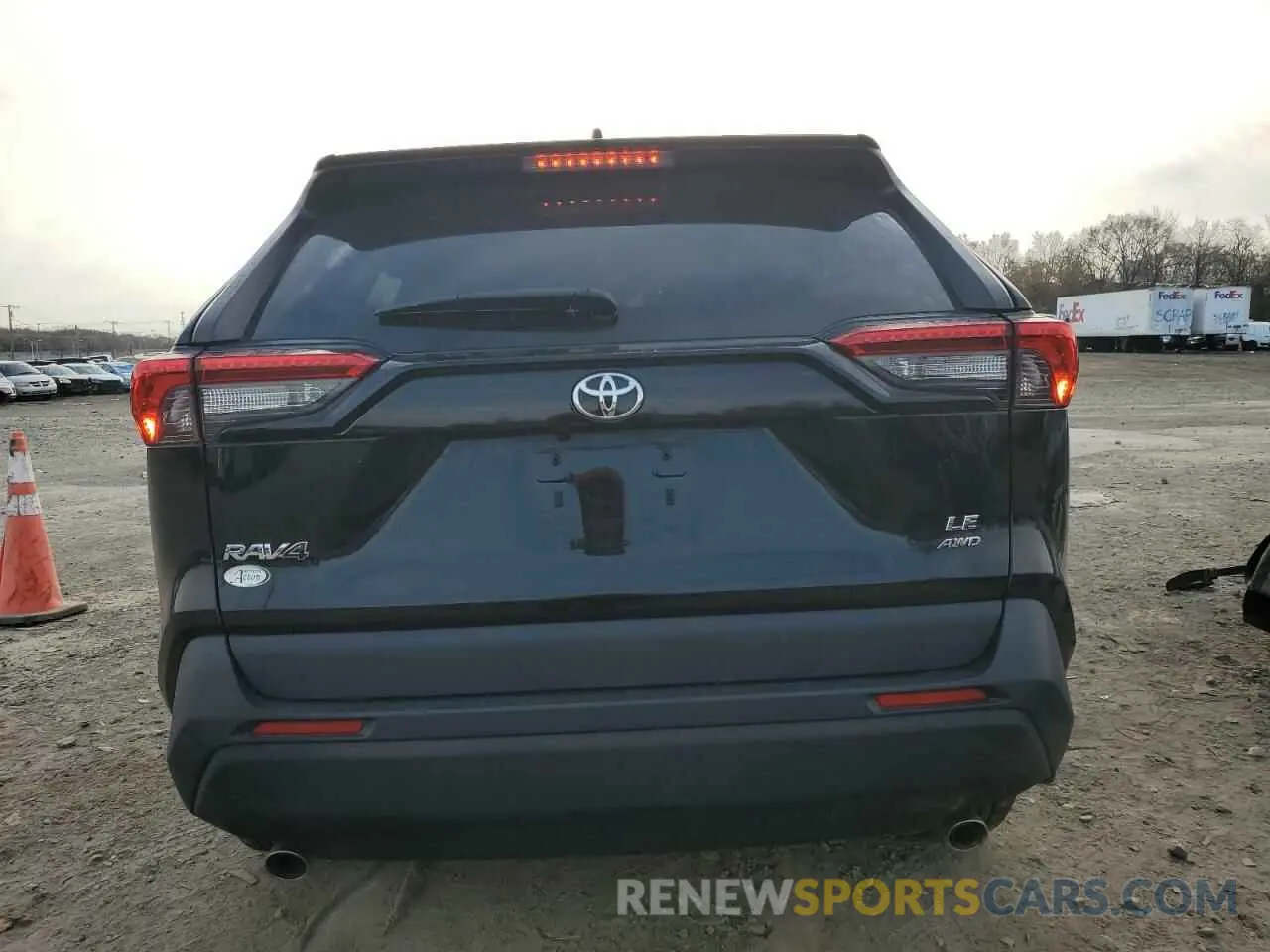 6 fotografías del automóvil dañado 2T3F1RFV1LC131812 TOYOTA RAV4 2020