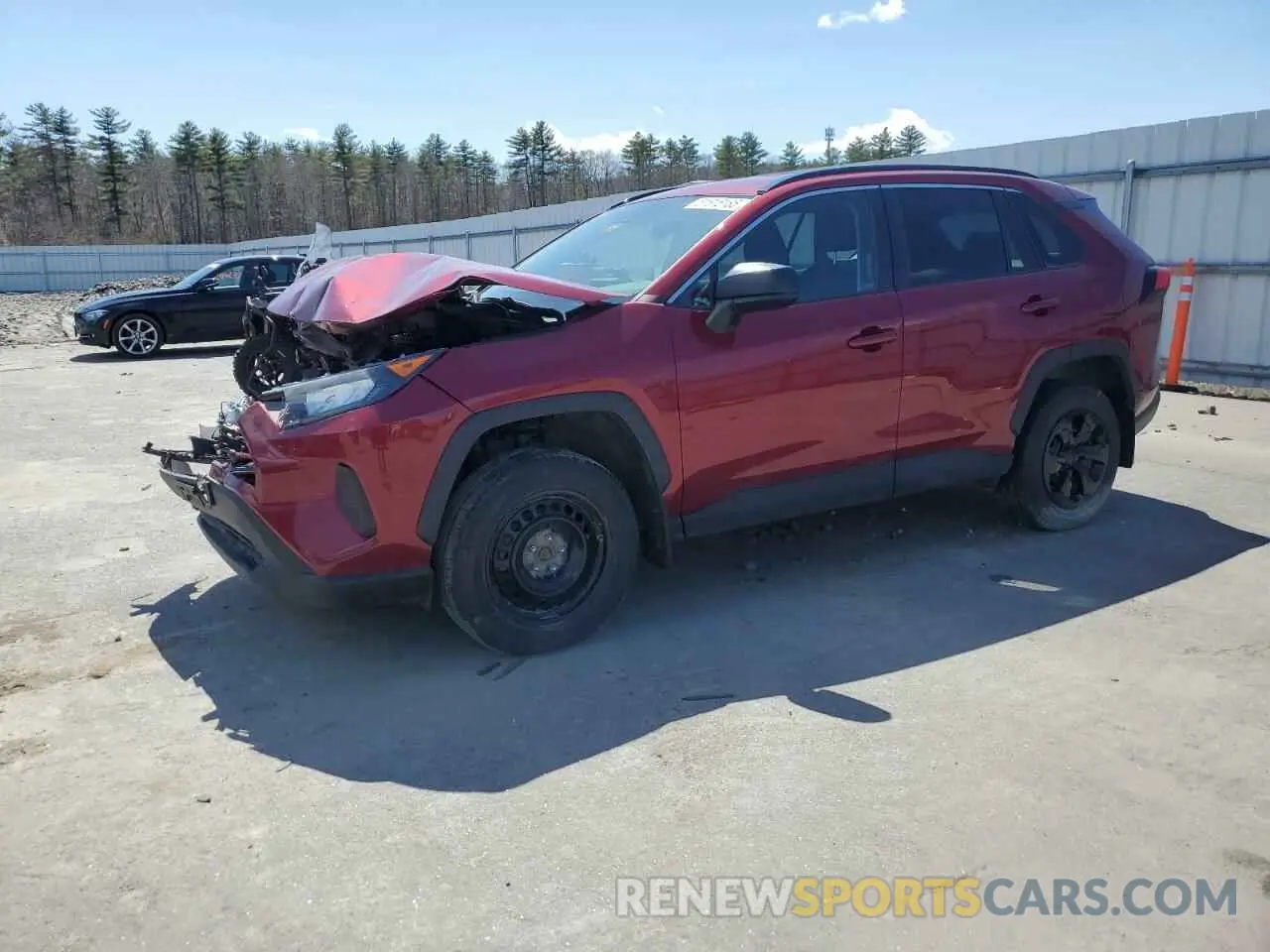 1 fotografías del automóvil dañado 2T3F1RFV1LC133110 TOYOTA RAV4 2020