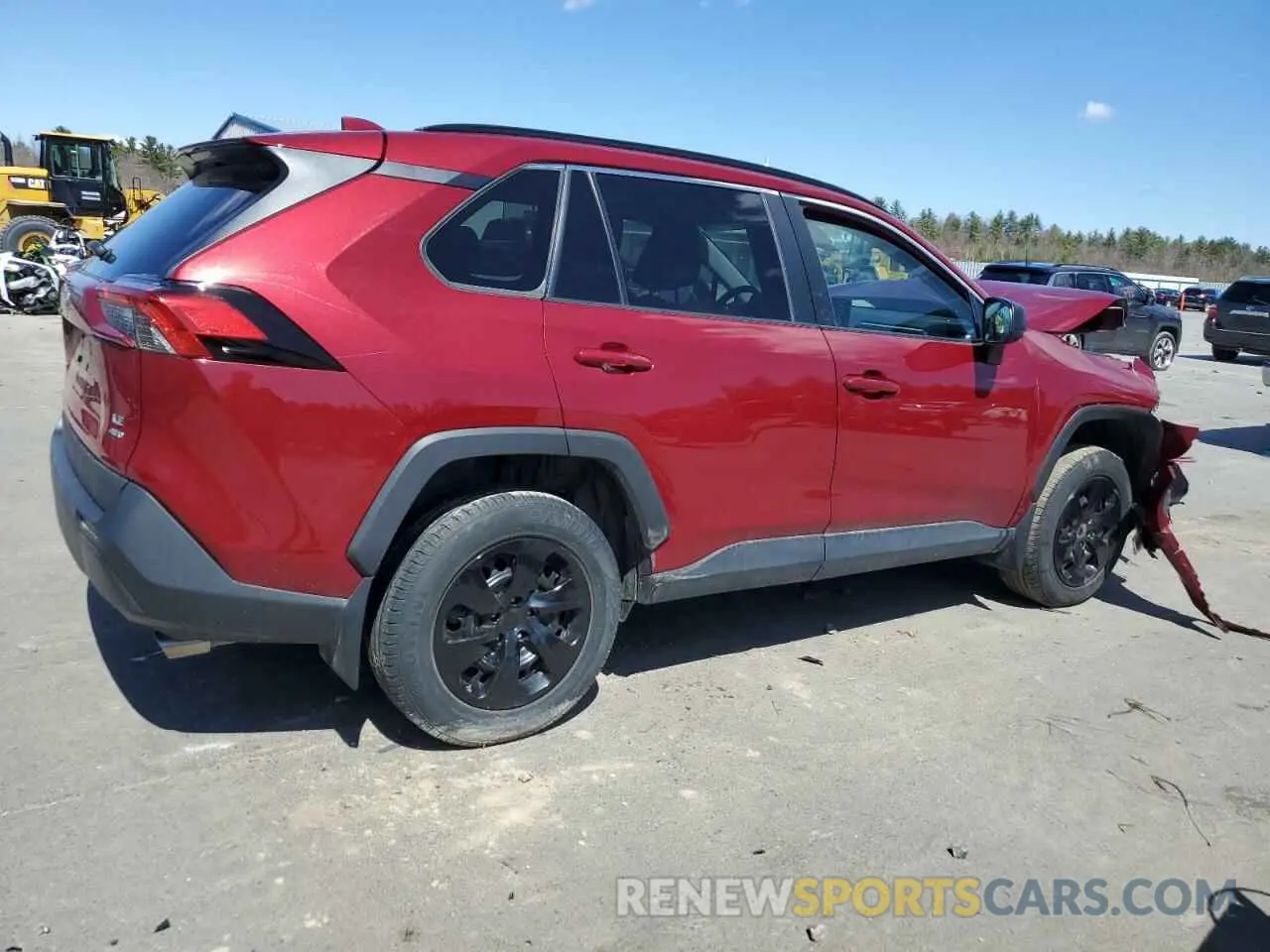 3 fotografías del automóvil dañado 2T3F1RFV1LC133110 TOYOTA RAV4 2020