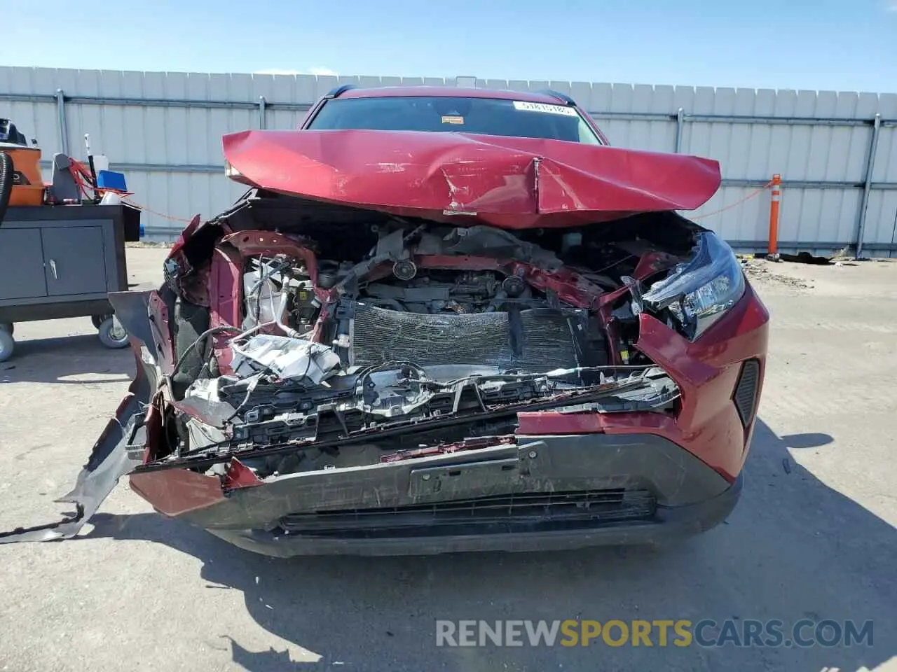 5 fotografías del automóvil dañado 2T3F1RFV1LC133110 TOYOTA RAV4 2020